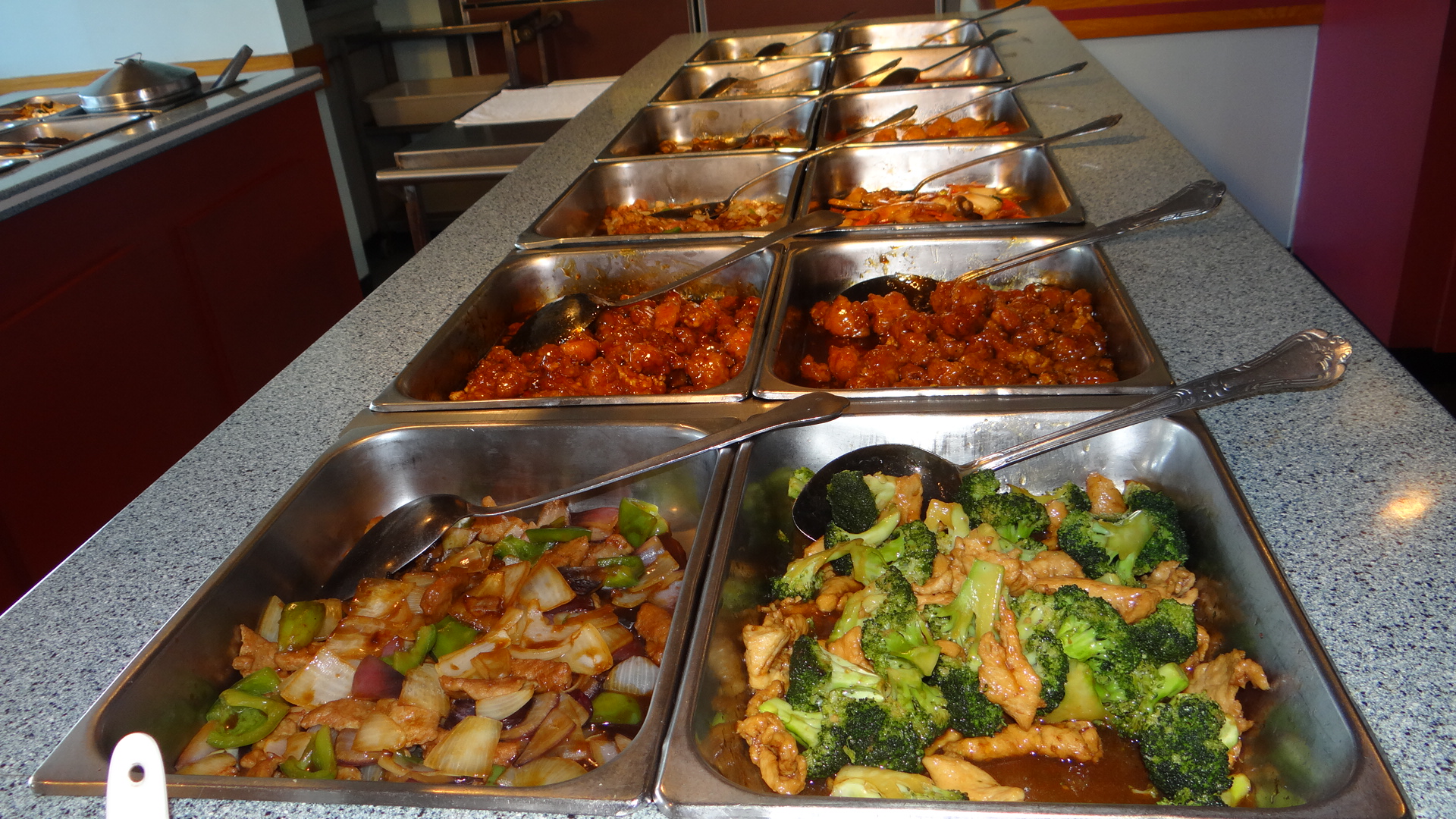 Young Young Chinese Buffet 1668 Meriden & Waterbury Rd  Milldale CT 06467 (Milldale Center Plaza)